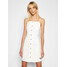 Calvin Klein Jeans Sukienka codzienna J20J215673 Biały Slim Fit