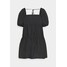 Missguided Plus SMOCK DRESS Sukienka letnia black M0U21C0GC