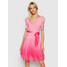 Guess Sukienka koktajlowa W1GK0D WDXX0 Różowy Slim Fit