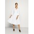 KARL LAGERFELD LOGO EMBROIDERED SHIRT DRESS Sukienka letnia white K4821C03Z
