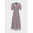 Marks & Spencer London FRILL WAISTED MID Sukienka letnia multicoloured QM421C069