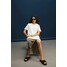 H&M Bawełniana sukienka T-shirtowa 0841434018 Biały