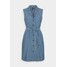 Vero Moda VMAKELASANDY SHORT DRESS Sukienka jeansowa medium blue denim VE121C2PT
