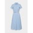 Lauren Ralph Lauren Petite ROWEN SHORT SLEEVE DAY DRESS Sukienka koszulowa light sky blue LAR21C03F