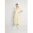 Monki MATTAN DRESS Sukienka koszulowa yellow dusty light MOQ21C08F