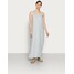 Marc O'Polo DRESS RELAXED TANK STYLE V-NECK SLITS Długa sukienka spring water MA321C0PH