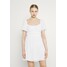 Nly by Nelly MAKE IT HAPPEN DRESS Sukienka letnia white NEG21C0FG
