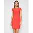 Lauren Ralph Lauren Sukienka koktajlowa 250837438001 Czerwony Regular Fit