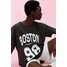 H&M Bawełniana sukienka T-shirtowa 0970633012 Ciemnoszary/Boston
