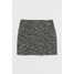 H&M Krótka spódnica dżersejowa 0964957001 Czarny/Biały melanż