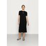 Calvin Klein Jeans Sukienka z dżerseju black C1821C081