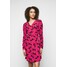 Diane von Furstenberg SAVILLE Sukienka letnia pink DF221C07F