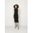 KARL LAGERFELD SNAP DRESS Sukienka z dżerseju black K4821C03J