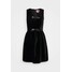 kate spade new york SEQUIN BOW DRESS Sukienka koktajlowa black K0521C024