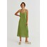 PULL&BEAR MIT LOCHMUSTER Sukienka letnia light green PUC21C0NL