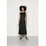 Marc O'Polo DRESS FEMININE SILHOUETTE CUTLINES SLITS MIDI LENGTH Sukienka letnia dusty black MA321C0P7