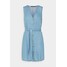 Vero Moda VMVIVIANA SHORT DRESS Sukienka jeansowa light blue denim VE121C2PE