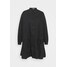 Missguided Plus TIERED SMOCK DRESS Sukienka koszulowa black M0U21C0BY