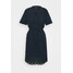 Marks & Spencer London BRODERIE Sukienka letnia dark blue QM421C05A