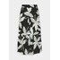 Marks & Spencer London FLORAL TIER SKIRT Spódnica trapezowa black QM421B01R