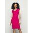 Lauren Ralph Lauren VARELLA CAP SLEEVE DAY DRESS Sukienka etui aruba pink L4221C16E