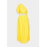 Farm Rio OPEN WAIST MIDI DRESS Sukienka letnia yellow F0I21C024