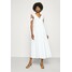 Tory Burch SLEEVELESS SMOCKED DRESS Sukienka letnia white T0721C017