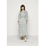 Glamorous Petite RUFFLE SHOULDER MIDAXI DRESS WITH PUFF LONG SLEEVES Sukienka letnia confetti GLB21C056