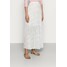 Tommy Hilfiger ICON PLEATED LONG SKIRT Długa spódnica white TO121B08S