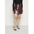 Glamorous Petite LADIES SKIRT PATENT Spódnica mini burgundy GLB21B01A