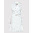 Rinascimento Sukienka koszulowa CFC0017897002 Biały Regular Fit