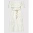 Rinascimento Sukienka letnia CFC0103455003 Biały Regular Fit