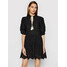 Rinascimento Sukienka codzienna CFC0103616003 Czarny Regular Fit