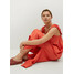 Mango Sukienka letnia Delos 17040199 Pomarańczowy Relaxed Fit