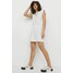 H&M Dżersejowa sukienka 0965430003 Biały