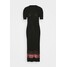 Desigual VEST MISURI Długa sukienka black DE121C0VZ