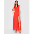 Rinascimento Sukienka wieczorowa CFC0103699003 Czerwony Regular Fit