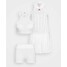 adidas Performance ALL IN ONE Sukienka sportowa white/scarlett AD541L01L