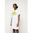 Versace Jeans Couture LADY DRESS Sukienka z dżerseju optical white VEI21C02D