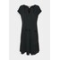 Esprit STRUC TAPE DRESS Sukienka z dżerseju black ES121C1YX