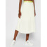 Calvin Klein Spódnica plisowana Sunray Pleat Two Tone K20K203072 Beżowy Regular Fit