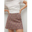 Mango Spódnica mini Aretha 17052021 Różowy Regular Fit