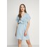 Noisy May NMVERA ENDI DRESS Sukienka koszulowa light blue denim NM321C0A2