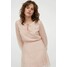 H&M Sukienka z szyfonu plumeti 0942162004 Jasnoróżowy