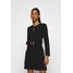 Forever New LAURA DRAPE WORKWEAR DRESS Sukienka etui black FOD21C0BP