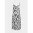 Marks & Spencer London V NECK SLIP Sukienka letnia grey QM421C05D