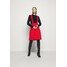 Victoria Beckham PLEATED SCHOOL SKIRT Spódnica plisowana red V0921B002