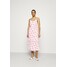 Fabienne Chapot SUNSET DRESS Sukienka letnia white/pink FAH21C01S