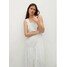 Mango Sukienka letnia Coquet 17900198 Biały Regular Fit