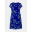 Lauren Ralph Lauren CYRENA SHORT SLEEVE DAY DRESS Sukienka letnia sapphire star/blue/multi L4221C19S